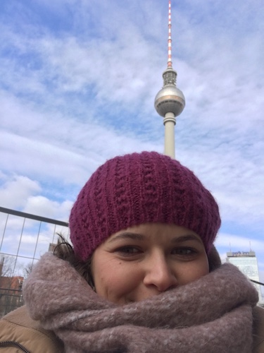 Me in Berlin with the TV tower behind me.